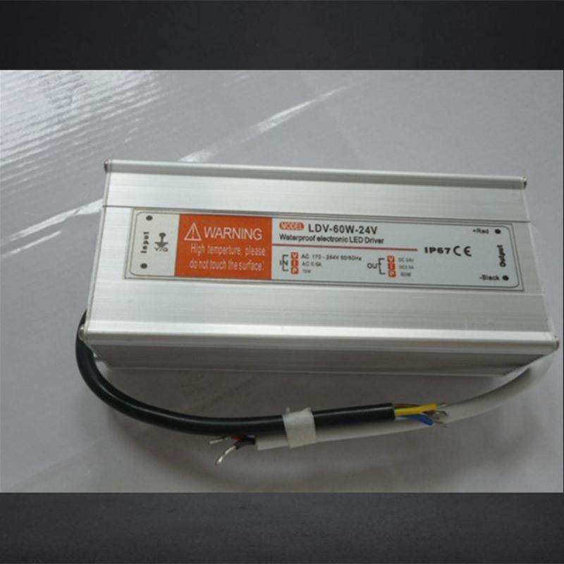 防水LED電源 24V2.1A50W戶外設備開關(guān)電源 LED亮化工程  電源