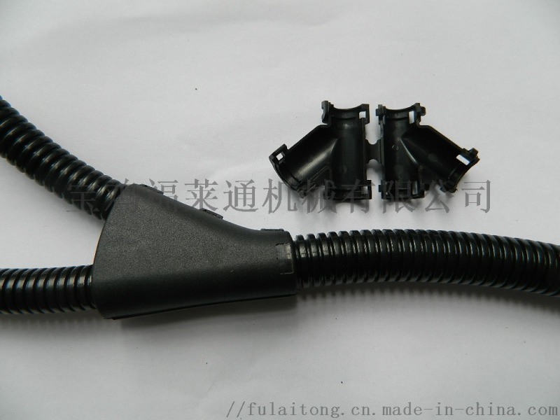 阻燃開口尼龍軟管電廠整修保護(hù)套管 開口無需穿線