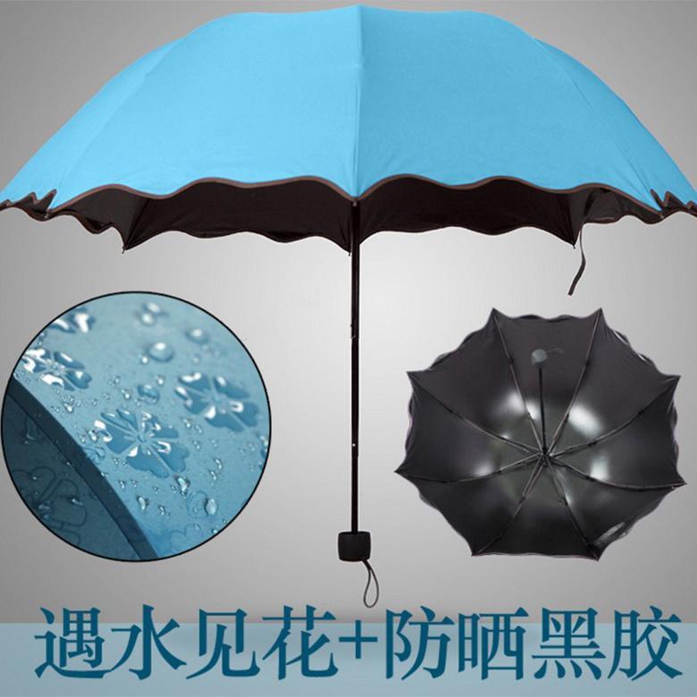 雨傘廠家現(xiàn)貨批發(fā)直銷三折雨傘 自開(kāi)收商務(wù)折疊傘 晴雨傘