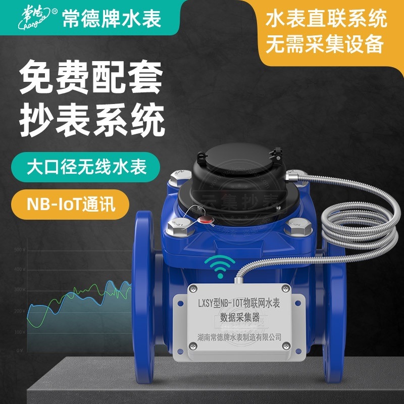 NB-IoT無線遠(yuǎn)傳智能水表 工業(yè)用DN100遠(yuǎn)傳大口徑水表 免費(fèi)配套系統(tǒng)
