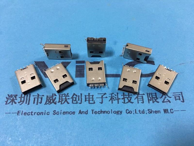 USB+TF卡座二合一讀卡充電傳數(shù)據(jù)三合一  