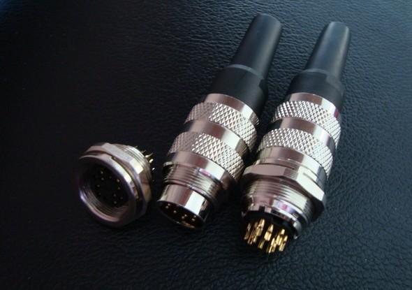 J09系列賓得航空插頭互換423系列螺紋安裝連接器M16
