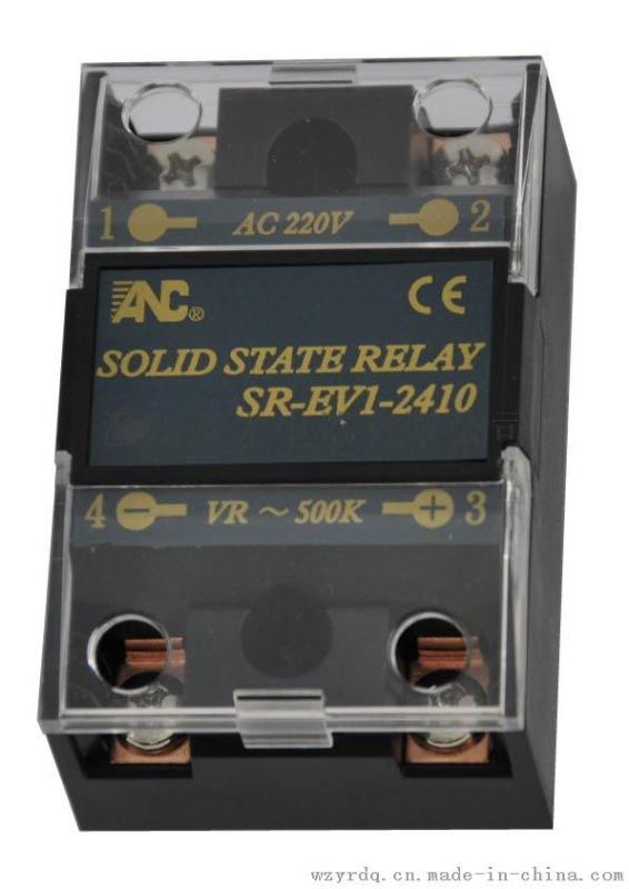 SSR固態繼電器SREV1 120 10可變電阻控制額定電壓120V 額定電流10A
