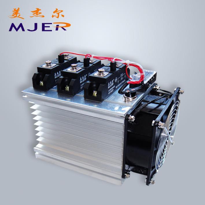 工業固態繼電器帶散熱器套裝 散熱片 H3100ZF 工業100A 固態繼電器模塊廠家直銷 質保