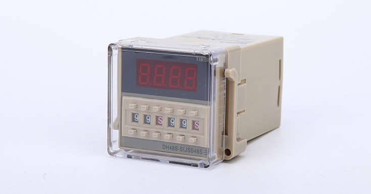 DH48S-2Z 數(shù)顯時(shí)間繼電器 JSS48A-8二組通電延時(shí)AC220V