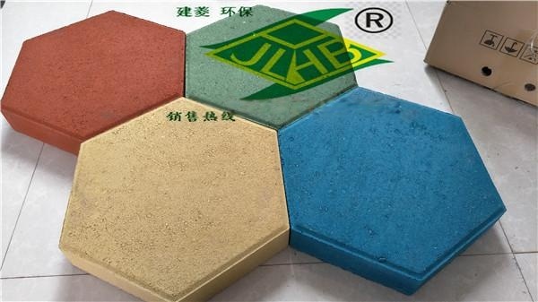 優質建菱六角磚20x20x10水泥廣場磚、高強度混凝土路面磚廠家全國直銷