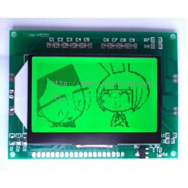 考勤機  單色LCD液晶顯示模組12864圖形點陣