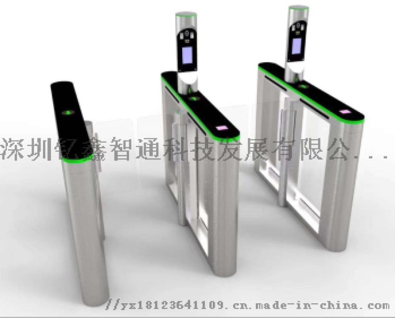 自助人臉測溫健康碼通道閘機，行業(yè)  ，廠家直銷