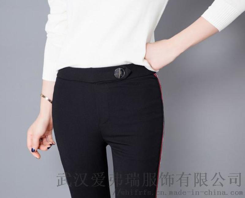 深圳尾貨服裝進(jìn)貨渠道紫藤谷寬松哈倫褲女春