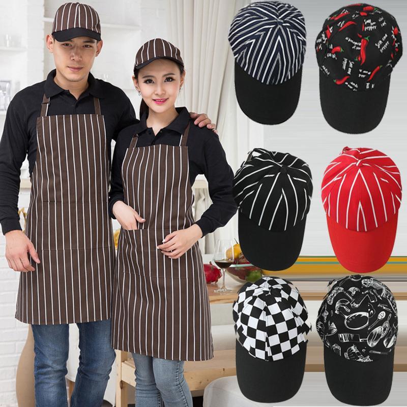 棒球帽西餐廳廚師帽咖啡廳服務(wù)員工作帽子蛋糕店奶茶服務(wù)生鴨舌帽
