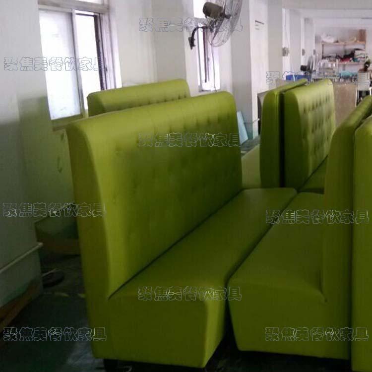 深圳聚焦美廠家定做西餐廳沙發(fā)