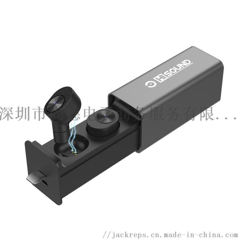 無線藍牙耳機V4.5，降噪耳機，5小時聽歌時間私模